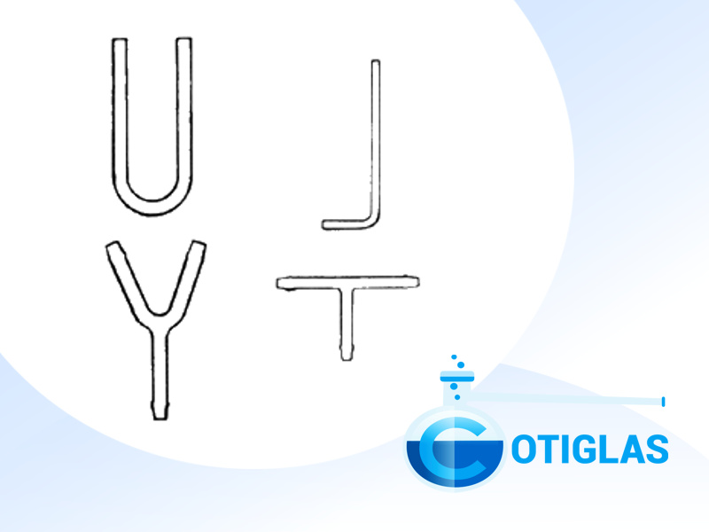 Tubos conectantes em L, T, Y, U
